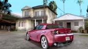 Mazda RX 8 для GTA San Andreas миниатюра 3