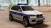 BMW X5 - Croatian Police Car for GTA San Andreas miniature 10