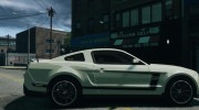 Ford Mustang 2012 Boss 302 v1.0 for GTA 4 miniature 5