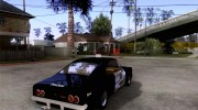 Chevrolet Opala Police для GTA San Andreas миниатюра 4