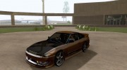 Nissan Silvia RPS13 Custom for GTA San Andreas miniature 1