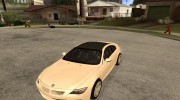 BMW M6 2010 Coupe для GTA San Andreas миниатюра 1