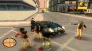 Копы vs банды для GTA 3 миниатюра 1