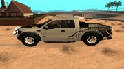 Ford F-150 SVT Raptor для GTA San Andreas миниатюра 2