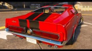 1967 Shelby Mustang GT500 for GTA 5 miniature 7