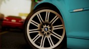 BMW M3 GTR Street Edition for GTA San Andreas miniature 9
