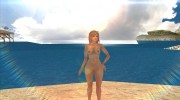 Dead or Alive 5 LR Honoka Nude v1 Hairy для GTA San Andreas миниатюра 9