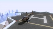 Robinson R44 Raven II NC 1.0 Скин 4 для GTA San Andreas миниатюра 1