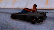 Lamborghini Aventador J Kart para GTA San Andreas miniatura 2