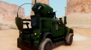 Oshkosm M-ATV Croatian Armoured Vehicle for GTA San Andreas miniature 4