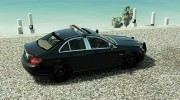 Mercedes-Benz C63 AMG Police для GTA 5 миниатюра 4
