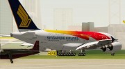 Airbus A380-800 Singapore Airlines Singapores 50th Birthday Livery (9V-SKI) para GTA San Andreas miniatura 26