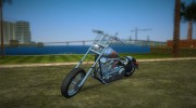 Harley-Davidson Black Death para GTA Vice City miniatura 1