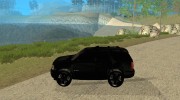 Chevrolet Tahoe BLACK EDITION para GTA San Andreas miniatura 2
