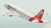 Airbus A320-200 TAM Airlines - Oneworld Alliance Livery para GTA San Andreas miniatura 25