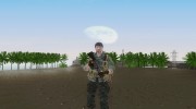 COD BO USA Soldier Ubase para GTA San Andreas miniatura 1