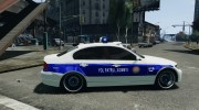 BMW 320i Police para GTA 4 miniatura 5