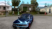 BMW E38 750LI for GTA San Andreas miniature 1