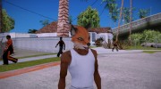 Fox mask (GTA V Online) для GTA San Andreas миниатюра 2