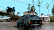 VolksWagen Golf LS для GTA San Andreas миниатюра 3