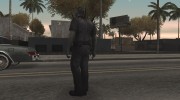 Zombie Policeman для GTA San Andreas миниатюра 4