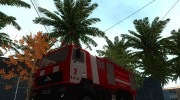 МАЗ 5440 Пожарный для GTA San Andreas миниатюра 1