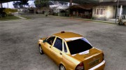 ВАЗ 2170 Приора Такси для GTA San Andreas миниатюра 3