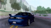 1994 Nissan Silvia S14 Ks Sporty V2 Yatogami Tohka Itasha para GTA San Andreas miniatura 3