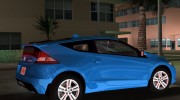 Honda CR-Z 2010 для GTA Vice City миниатюра 5
