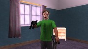 Маска GTA V Online DLC (Halloween CJ) v2 para GTA San Andreas miniatura 2