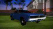 Dodge Charger 1967 for GTA Vice City miniature 2