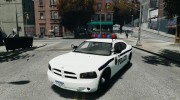 Dodge Charger FBI Police для GTA 4 миниатюра 1