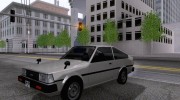 Toyota Corolla TE71 Coupe для GTA San Andreas миниатюра 1