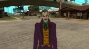 HQ Joker Skin для GTA San Andreas миниатюра 1