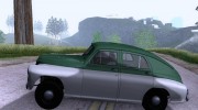 ГАЗ М20В Победа для GTA San Andreas миниатюра 3