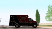 Ford E-350 AMR. Bone County Ambulance для GTA San Andreas миниатюра 4