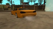 Elegy Taxi Sedan для GTA San Andreas миниатюра 6