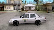 Ford Crown Victoria California Police для GTA San Andreas миниатюра 2
