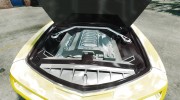 Chevrolet Camaro Bumblebee for GTA 4 miniature 14