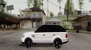 Range Rover Tuning для GTA San Andreas миниатюра 5