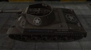 Исторический камуфляж T49 для World Of Tanks миниатюра 2