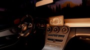 Mercedes-Benz C63S AMG Coupe для GTA San Andreas миниатюра 5