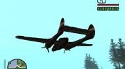 Northrop P-61 Black Widow para GTA San Andreas miniatura 3