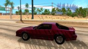 Chevrolet Camaro IrocZ para GTA San Andreas miniatura 2