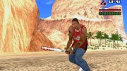 Окровавленная бита для GTA San Andreas миниатюра 2