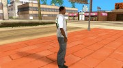 Футболка в стиле MineСraft para GTA San Andreas miniatura 4