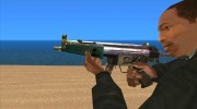 MP5 Grunge para GTA San Andreas miniatura 3