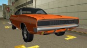 Dodge Charger 1968 RT 426 for GTA Vice City miniature 5