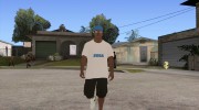 Franklin Sega Shirt para GTA San Andreas miniatura 1