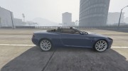 Aston Martin DB9 Volante 1.4 для GTA 5 миниатюра 8